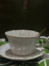 佳億廚連法式復(fù)古浮雕下午茶咖啡杯精致花茶杯歐式陶瓷杯碟套裝拿鐵拉花杯 南風(fēng)咖啡杯碟+金色雕花鏤空勺 曬單實(shí)拍圖