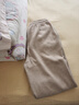 森馬（Semir）[商場(chǎng)同款]休閑褲女加絨長(cháng)褲簡(jiǎn)約冬2024仿呢闊腿褲101724127016A 曬單實(shí)拍圖