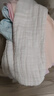 安可新 嬰兒7A抗菌純棉紗布尿布【6條裝】新生兒12層透氣可水洗17*45cm 曬單實拍圖