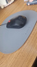 宜適酷（EXCO）灰鵝卵石皮質(zhì)小鼠標墊小號鼠標墊便攜鼠標墊小墊方便攜帶mini辦公超小迷你女生ins風(fēng)出差0393 曬單實(shí)拍圖
