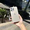 圖璐璐【自帶鏡頭膜】適用iPhone17promax蘋果16/15Promax手機殼全包防摔13PM超薄14磨砂新款散熱保護套 【鈦原色】超薄-散熱-防指紋 蘋果15promax【自帶鏡頭膜】 曬單實拍圖