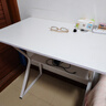 湯能優(yōu)品電腦桌臺(tái)式家用電競(jìng)游戲桌簡(jiǎn)約臥室書(shū)桌辦公學(xué)習(xí)桌學(xué)生寫(xiě)字小桌子 單桌-暖白80*50【限量首購(gòu)補(bǔ)貼】 曬單實(shí)拍圖