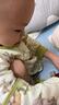 嘟嘟家【7A抑菌】?jì)和痶恤卡通秋裝男童長(cháng)袖衣服洋氣潮女童秋季上衣時(shí)髦 黑白系條紋 100 曬單實(shí)拍圖