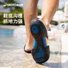 迪卡儂（DECATHLON）游泳男士運動包腳拖鞋男時尚室外速干沙灘洞洞鞋NABD CLOG500 黑色 墨藍底 42-43碼（ 腳背高推薦買大一碼） 曬單實拍圖