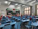 阿寶麗開(kāi)學(xué)季氣球裝飾場(chǎng)景布置幼兒園教室活動(dòng)背景墻掛布儀式感拍照道具 曬單實(shí)拍圖