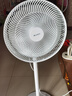格力（GREE）電風(fēng)扇 落地扇 7葉大風(fēng)量 客廳臥室輕音電風(fēng)扇遙控 家用辦公室宿舍 臺(tái)立式兩用風(fēng)扇 FD-3515h7(白)【機(jī)械款】 曬單實(shí)拍圖
