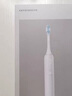 米家小米 聲波掃振電動(dòng)牙刷  掃振雙倍擺角 智能漏掃提醒180天超長(cháng)續航 情人節送禮推薦 白色 曬單實(shí)拍圖