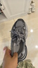 駱駝（CAMEL）【銀月】老爹鞋女新潮撞色厚底休閑鞋 L24A283742 灰/槍/黑 36 曬單實(shí)拍圖