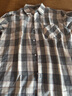 貓人格子長(cháng)袖襯衫男春秋寬松外套襯衣潮牌休閑男士上衣 623白格 XL 曬單實(shí)拍圖