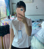 森馬（Semir）POLO衫女涼感抗菌修身襯衫2025夏刺繡休閑通勤套頭衫109325115001 曬單實(shí)拍圖