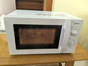 美的（Midea）快捷微波爐 家用小型 360°轉(zhuǎn)盤加熱 旋鈕操控 易潔內(nèi)膽（M1-L213B） 曬單實拍圖