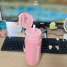 DEATKN德國指紋解鎖兒童保溫杯水杯杯身智能學(xué)生不銹鋼SUS316吸管水壺杯 藍色 指紋解鎖兒童保溫杯水杯杯身+杯套 曬單實(shí)拍圖