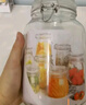 拜杰玻璃密封罐儲(chǔ)物瓶泡酒容器玻璃瓶子蜂蜜瓶罐頭瓶泡菜壇子1500ml*2 曬單實(shí)拍圖