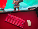 羅技（G）PRO X TKL RAPID/GPW RT快銀磁軸電競鍵盤(pán)  FPS/無(wú)畏契約/瓦羅蘭特 RT快速觸發(fā)（粉色） 曬單實(shí)拍圖