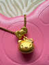 周生生HelloKitty黃金吊墜三麗鷗足金少女心吊墜88468P定價(jià) 曬單實(shí)拍圖