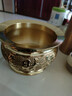 盛凡 純黃銅香爐家用銅香爐供奉 供佛拜神燒香插香 關(guān)公 財神香爐 6寸招財進(jìn)寶+3包香灰 曬單實(shí)拍圖