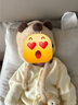 婧麒（JOYNCLEON）加絨連體衣秋冬男女寶寶加厚保暖新生兒衣服外出哈衣 Jlt200706 曬單實(shí)拍圖