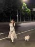 蝶嬌諾（DIEJIAONUO）連衣裙2025年秋季女裝新款韓版甜美純欲風(fēng)甜辣妹初戀心機法式顯瘦 上衣+裙子 S 曬單實(shí)拍圖