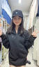 啄木鳥(niǎo)大頭圍帽子男女四季通用刺繡棒球帽休閑百搭顯臉小帽子軟頂鴨舌帽 黑色 均碼 無(wú)規格 曬單實(shí)拍圖