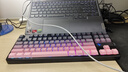 惠普（HP）GT87機械鍵盤(pán)無(wú)線(xiàn)有線(xiàn)藍牙三模gasket客制化 男女生高顏值側刻電競游戲辦公鍵盤(pán) 黑莓粉星矢軸 曬單實(shí)拍圖