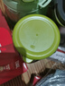Glasslock玻璃罐帶蓋雜糧儲(chǔ)物收納茶葉罐糖果罐食品密封罐 500ml綠色 曬單實(shí)拍圖