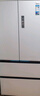 美的（Midea）M60機皇550法式多門(mén)超薄純平全嵌一級除菌凈味大容量家用制冰冰箱雙系統MR-550WUFIPZE國家補貼 曬單實(shí)拍圖