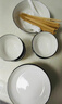 胖東來(lái)陶瓷餐具碗碟套裝家用創(chuàng  )意北歐風(fēng)碗盤(pán)筷勺組合米飯碗湯碗盤(pán)子菜盤(pán) 豎紋8碗6盤(pán)1湯碗1湯勺送8勺8筷 曬單實(shí)拍圖