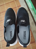 回力（Warrior）男鞋輕便軟底一腳蹬透氣休閑鞋耐磨運動(dòng)鞋 WXY(ZA)-3200 黑色 41 曬單實(shí)拍圖