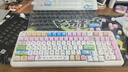 邁從（MCHOSE）K99 V2客制化機械鍵盤(pán)無(wú)線(xiàn)藍牙有線(xiàn)三模結構全鍵熱插拔電競游戲辦公筆記本ipad通用 K99 V2 天際橙-風(fēng)信紫軸 曬單實(shí)拍圖