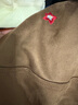 UR【鐘楚曦同款】2025秋季新款女休閑麂皮刺繡外套UYL150118 咖棕 S 曬單實(shí)拍圖