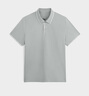 GXG男裝商場同款含桑蠶絲polo衫24年夏 淺灰綠 180/XL 曬單實拍圖