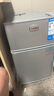 志高（CHIGO）小冰箱迷你小型家用冷藏冷凍兩用宿舍出租房用雙門辦公室電冰箱節(jié)能省電 【店長推薦】48L銀色【三天約一度電】 曬單實拍圖