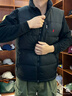 POLO SPORT拉夫勞倫Ralph Lauren冬季新款男女同款經(jīng)典小標防水羽絨馬甲無(wú)袖 黑色 S 曬單實(shí)拍圖