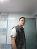 牛仔馬甲男春秋寬松大碼潮流帥氣多口袋復古機車(chē)工裝無(wú)袖坎肩背心 藍色 XL 曬單實(shí)拍圖