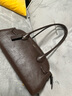 蔻馳（COACH）【七夕禮物】女士EMPIRE CARRYALL 34號手袋牛皮革手提包單肩包 B4/楓樹棕色（新版） 曬單實拍圖