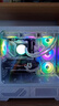 瓦爾基里（VALKYRIE）VK03 LITE WHITE 白色 ATX 游戲電腦臺式機箱 支持360水冷 270°海景房 曬單實(shí)拍圖