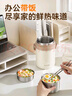 蘇泊爾（SUPOR）保溫飯盒大容量24小時超長保溫桶不銹鋼學(xué)生上班族2025新款 蓮子白2L-三層-送保溫包+餐具 曬單實拍圖