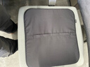 BIMLL B汽車(chē)坐墊單片四季通用麂皮絨打孔夏季冬季后排座椅記憶棉增高墊子 曬單實(shí)拍圖