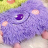 QUEENJOY沖水熱水袋卡通可愛(ài)女生注水式學(xué)生暖手袋毛絨套防爆灌水袋暖寶寶 紫色長(cháng)毛怪+注水袋 曬單實(shí)拍圖