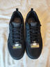 斯凱奇男鞋夏季2026新款輕便軟底跑步鞋網(wǎng)面中老年休閑鞋透氣閃穿運動(dòng)鞋 BBK/黑色 40 曬單實(shí)拍圖