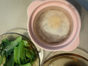 卡羅特陶瓷小燉盅瓦罐燉湯蒸盅家用帶蓋隔水燉烤梨燕窩一人份燉罐 粉色 曬單實(shí)拍圖
