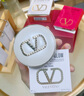 VALENTINO華倫天奴水光白氣墊LN2粉底液bb霜化妝品七夕情人節(jié)禮物女生水潤 曬單實(shí)拍圖