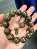 梵心閣金絲楠手串滿(mǎn)波紋陰沉木佛珠老綠料小葉楨楠沉香級烏木文玩送禮 滿(mǎn)水波18mm*13顆 曬單實(shí)拍圖