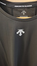 迪桑特（DESCENTE） RUNNING系列跑步運動(dòng)健身男士短袖針織衫夏季新品 BK-黑色 2XL (185/104A) 曬單實(shí)拍圖