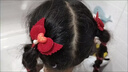 半粒愛(ài)國假發(fā)編發(fā)發(fā)夾兒童紅色五角星愛(ài)心蝴蝶結頭飾女寶寶發(fā)飾國慶節 【愛(ài)心翅膀+五角星蝴蝶結】 曬單實(shí)拍圖