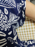 宜而爽【冰絲睡裙】女士梭織連衣裙可外穿短袖家居服性感睡衣女 曬單實(shí)拍圖