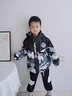 G.DUCKKIDS男童秋冬裝夾棉外套2025新款兒童秋季迷彩沖鋒衣三合一可拆卸風(fēng)衣 卡其色 140 建議身高130-140cm年齡8-9歲 曬單實(shí)拍圖