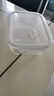 京東京造 飯盒 微波爐上班族學(xué)生便當(dāng)高硼硅玻璃餐盒大容量2分格1L 曬單實(shí)拍圖