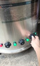 煜燦大型電炒鍋商用電磁灶電磁爐商用食堂電炒鍋酒店學(xué)校幼兒園用大型電熱炒爐電炸鍋大鍋灶 62養(yǎng)生鐵鍋6千瓦（通用電）（電熱鍋） 曬單實(shí)拍圖