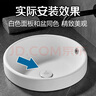 潛水艇（Submarine）洗手盆下水管 衛(wèi)生間面盆臉盆臺(tái)上盆池防臭下水管套裝 靠墻省空間 白色有溢水孔下水器套裝 曬單實(shí)拍圖
